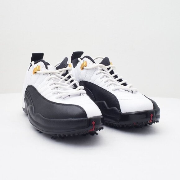 NIKE AIR JORDAN 12 LOW TAXI GOLF Size 7.5 White/Black DH4120-100 main image 11